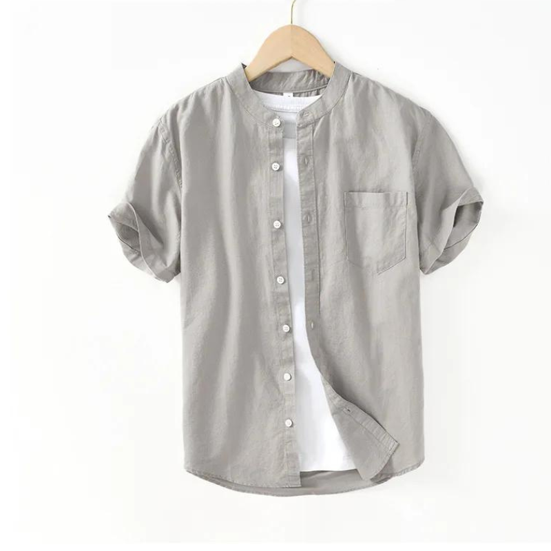 Camisa Linho Gola Padre Apollo W.