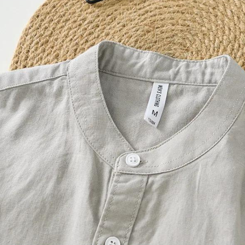 Camisa Linho Gola Padre Apollo W.