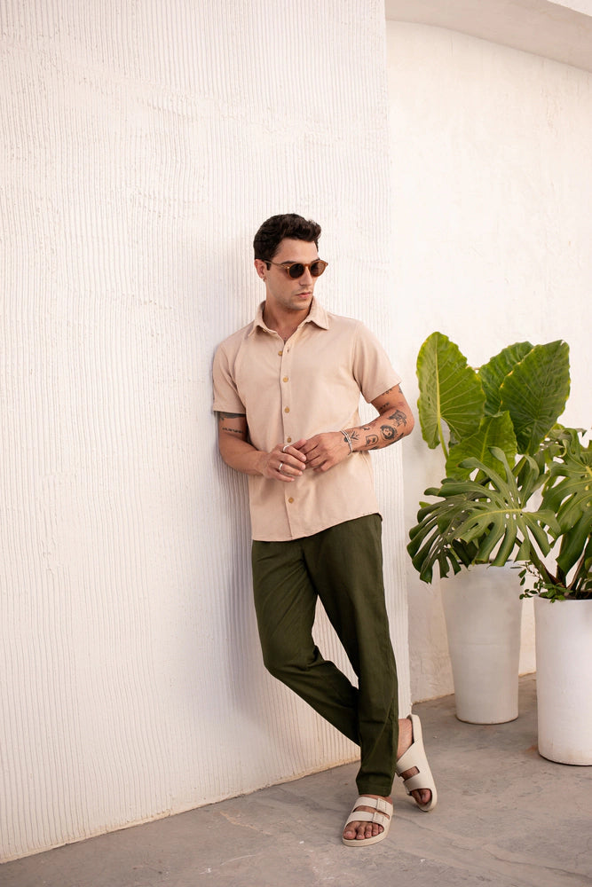 Camisa Tricô Bege