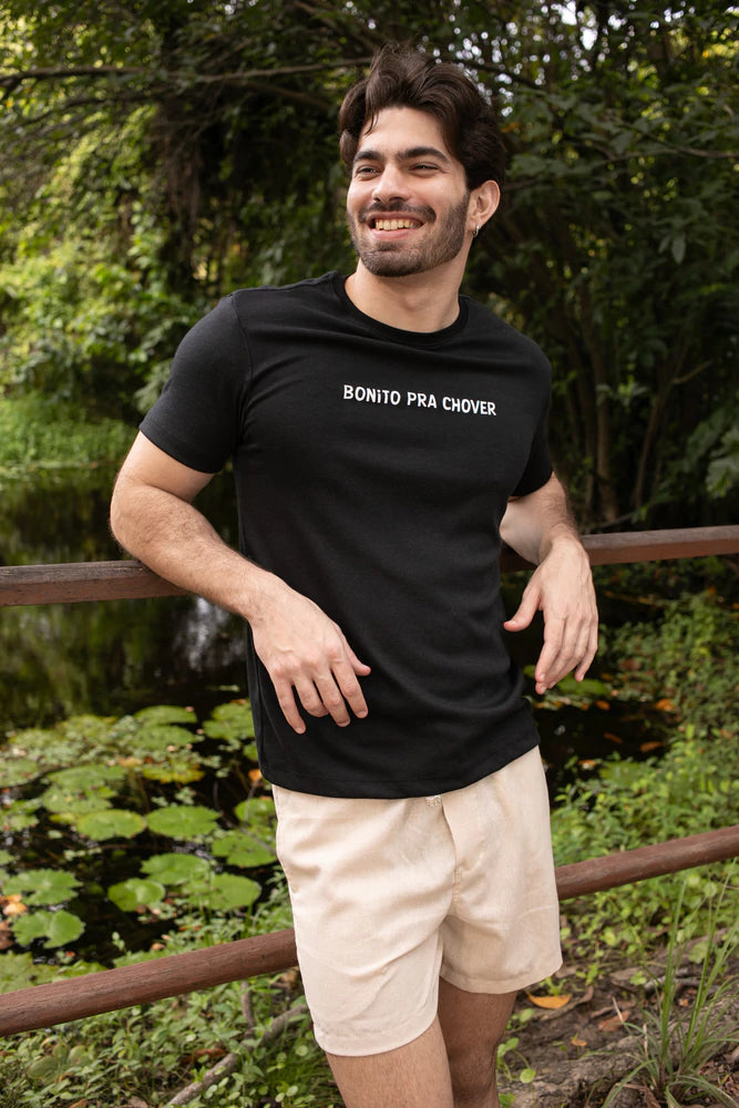 Short Creme em Linho Curto