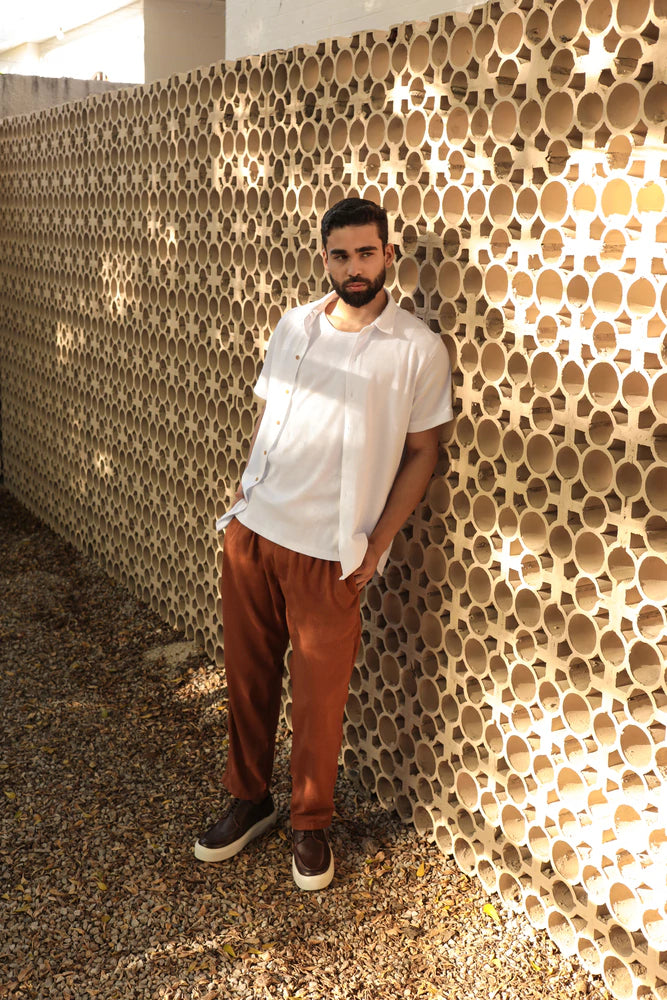 Camisa Tricô Branco