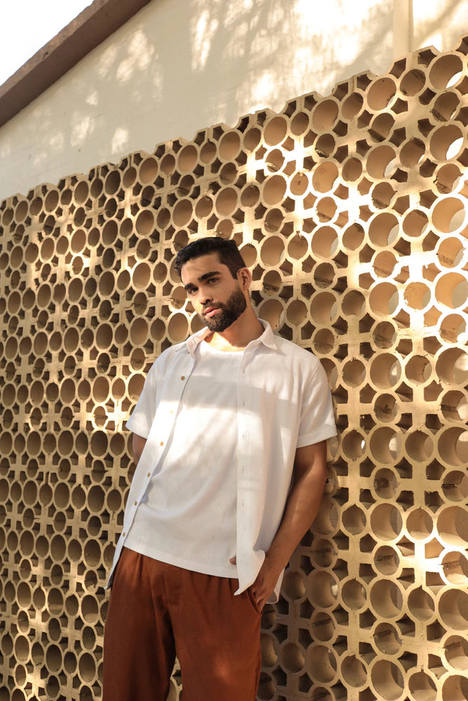 Camisa Tricô Branco