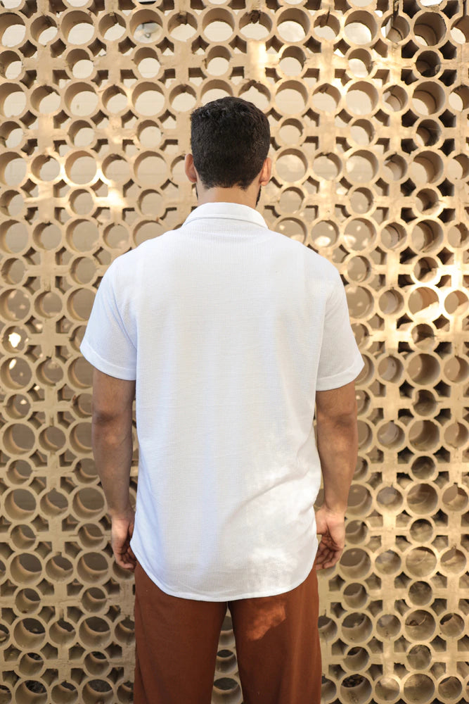 Camisa Tricô Branco