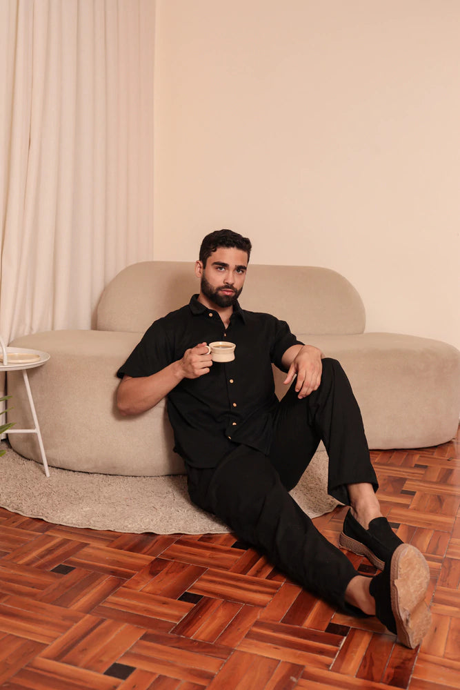 Camisa Tricô Preto