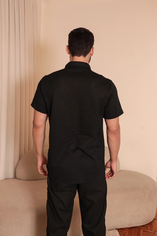 Camisa Tricô Preto